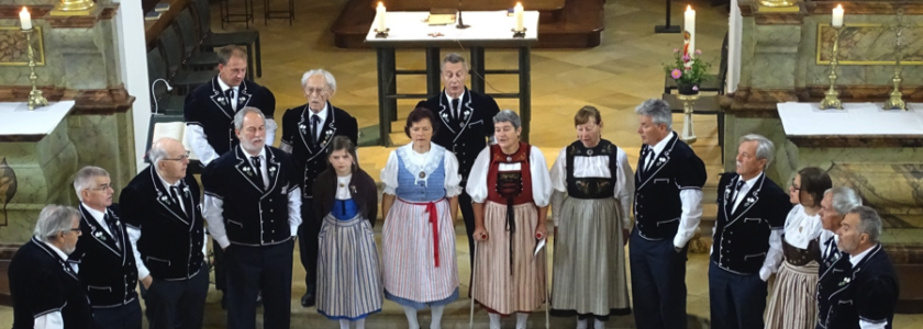Jodlermesse Kirche Mariawil – Pfingsten 2018